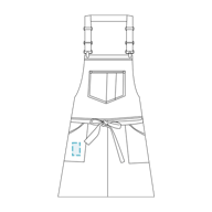 Delantal Con Tirantes Thar Sarapilheira