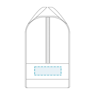 Valencia Basket | Saco De Desporto Azul Laranja (50 X 25 X 25 Cm)