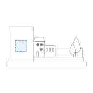 Dkd Home Decor | Organizador Multiusos Estojo Madeira (28 X 11 X 14 Cm)