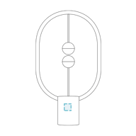 Innovagoods | Lámpara De Equilibrio Con Interruptor Magnético Magilum