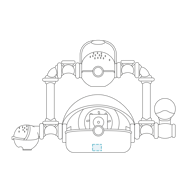 Habitrail | Gaiola Para Hamsters "Ovo Dwarf Hamster Habitat"