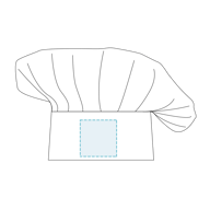 Chapéu De Cozinheiro Com Velcro