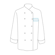 Jaqueta De Cozinha Unissexo - Bordado - 1