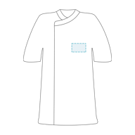 Jaqueta De Cozinha Unissexo Arias Em Tecido De Microfibra Reciclada