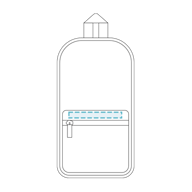 Rcd Espanyol | Mochila Com Estojo Azul Branco (33 Peças)