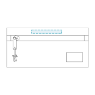 Rcd Espanyol | Estojo Azul Branco