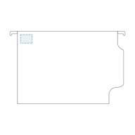 Gio | Capa De Suspensão Din A4 Visor Lateral 250X330X50 Mm Kraft