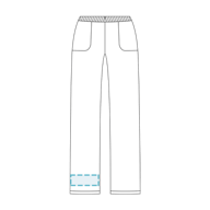 Pantalones De Goma Con Cordón Interior