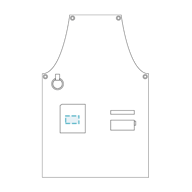 Avental Lavado Desgastado "Redline"