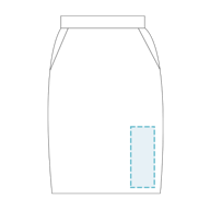 Falda Camarera Con Bolsillo - Bordado - 1