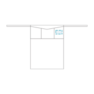 Avental Francês Com Bolsos