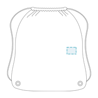 Real Madrid C.F. | Saco Mochila Com Cordas (BB-18-2837)