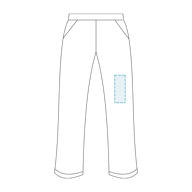 Conjunto Unissexo Blusa Decote V / Calças Borracha Completas