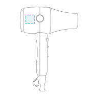 Ufesa | Secador De Cabelo Dobrável 2400W - Laser - 1