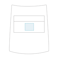 Delantal De Tela Sin Tirantes