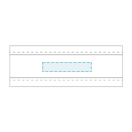 Trela De Tecido Preta