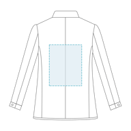 Jaqueta De Mulher Com Gola Mao Com Botão Dourado