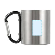 Kubek podróżny ze stali nierdzewnej o podwójnych ściankach