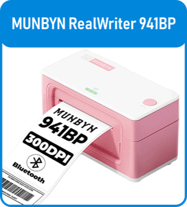 MUNBYN RealWriter 941BP Thermal Labels 