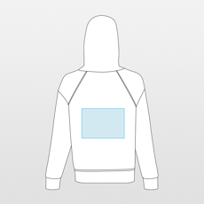 Tee Jays | Two-tone sweatshirt in soft fabric with hood