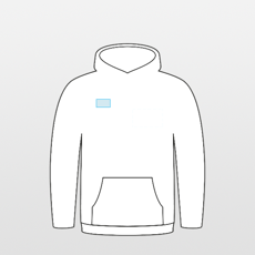 Proact | Adult two-tone hooded sweatshirt