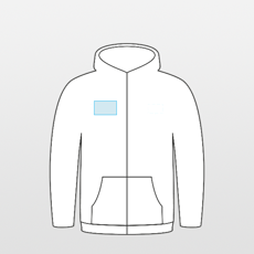 Russell Europe | Men's hooded sweatshirt with HD zip