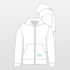 Fruit of the Loom | Sweat zippé à capuche haut de gamme