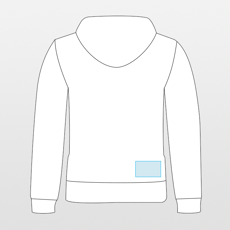 Bella | Unisex soft fabric jacket with zip