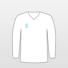 Kariban | V-neck lady pullover