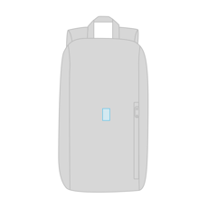 BERLIN stöldskyddsryggsäck