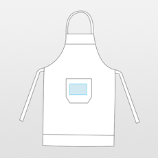 Kariban | Bawełniany fartuch, który można prać w wysokiej temperaturze