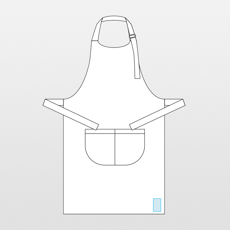 Kariban | Schürze mit Brust