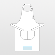 Kariban | Förkläde med bröst
