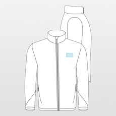 Fruit of the Loom | Manteau classique en tissu doux
