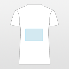 Fruit Of The Loom | T-shirt con scollo a V (61-066-0)