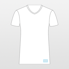 Gildan | T-shirt da donna Softstyle con scollo a V