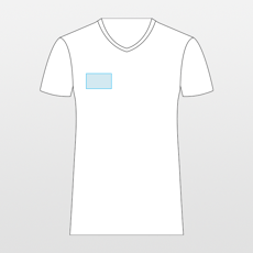 Kariban | Camiseta hombre punto piqué cuello pico