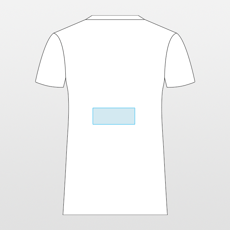 B&C | Herren-Triblend-T-Shirt mit V-Ausschnitt