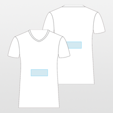 Fruit of the Loom | Original V-neck T-shirt