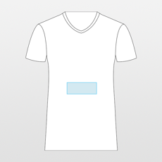 Kariban | Women's short-sleeved v-neck t-shirt