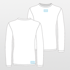 Fruit of the Loom | Original long-sleeved T-shirt