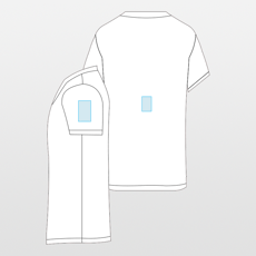 B&C | V-neck women's triblend T-shirt