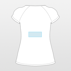 ProAct | Short-sleeved v-neck sports t-shirt for women