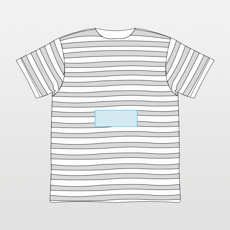 SOL'S | Ladies Round Neck Striped T-Shirt