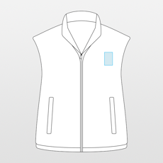 Kariban | Luca micro polar vest