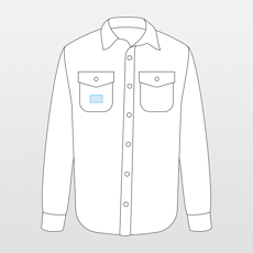 Kariban | Long sleeve safari shirt