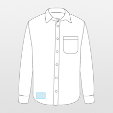 Kariban | Men's denim shirt