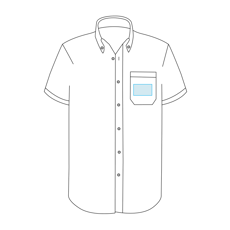 Russell | Short-sleeved poplin shirt for women
