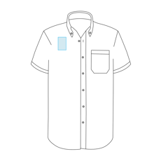 Kariban | Short-sleeved poplin shirt