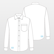 Kariban | Chemise à manches longues Supreme - Pas de repassage nécessaire